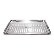 KitchenKnock food Pan - S/S - Perforrated - 600×400×20mm 001676 - Hospitality Connect