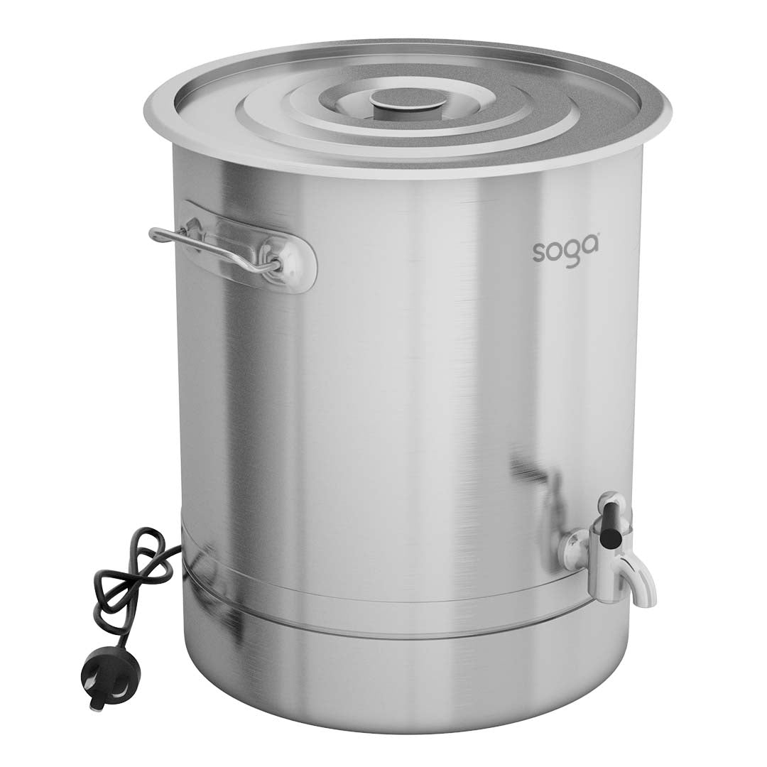 SOGA 25L Stainless Steel URN Commercial Water Boiler  2200W - Hospitality Connect
