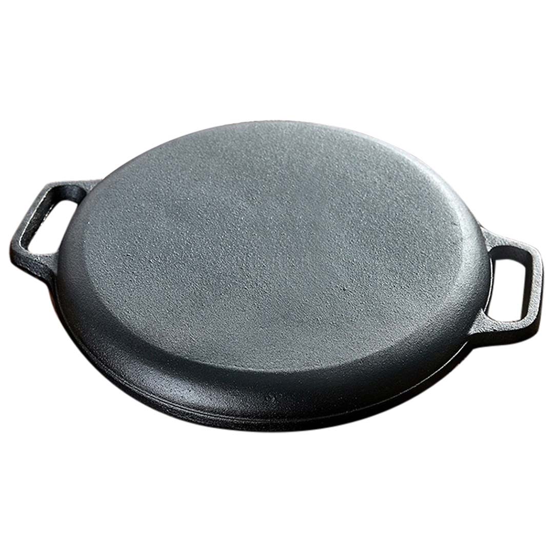 SOGA Cast Iron 35cm Frying Pan Skillet Coating Steak Sizzle Platter - Hospitality Connect