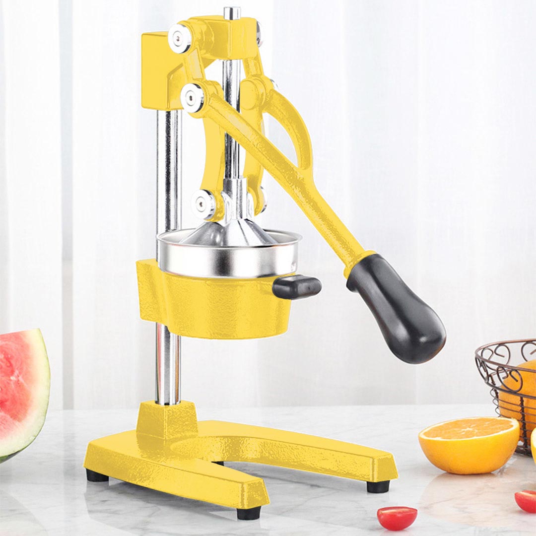 SOGA 2X Commercial Manual Juicer Hand Press Juice Extractor Squeezer Orange Citrus Yellow - Hospitality Connect