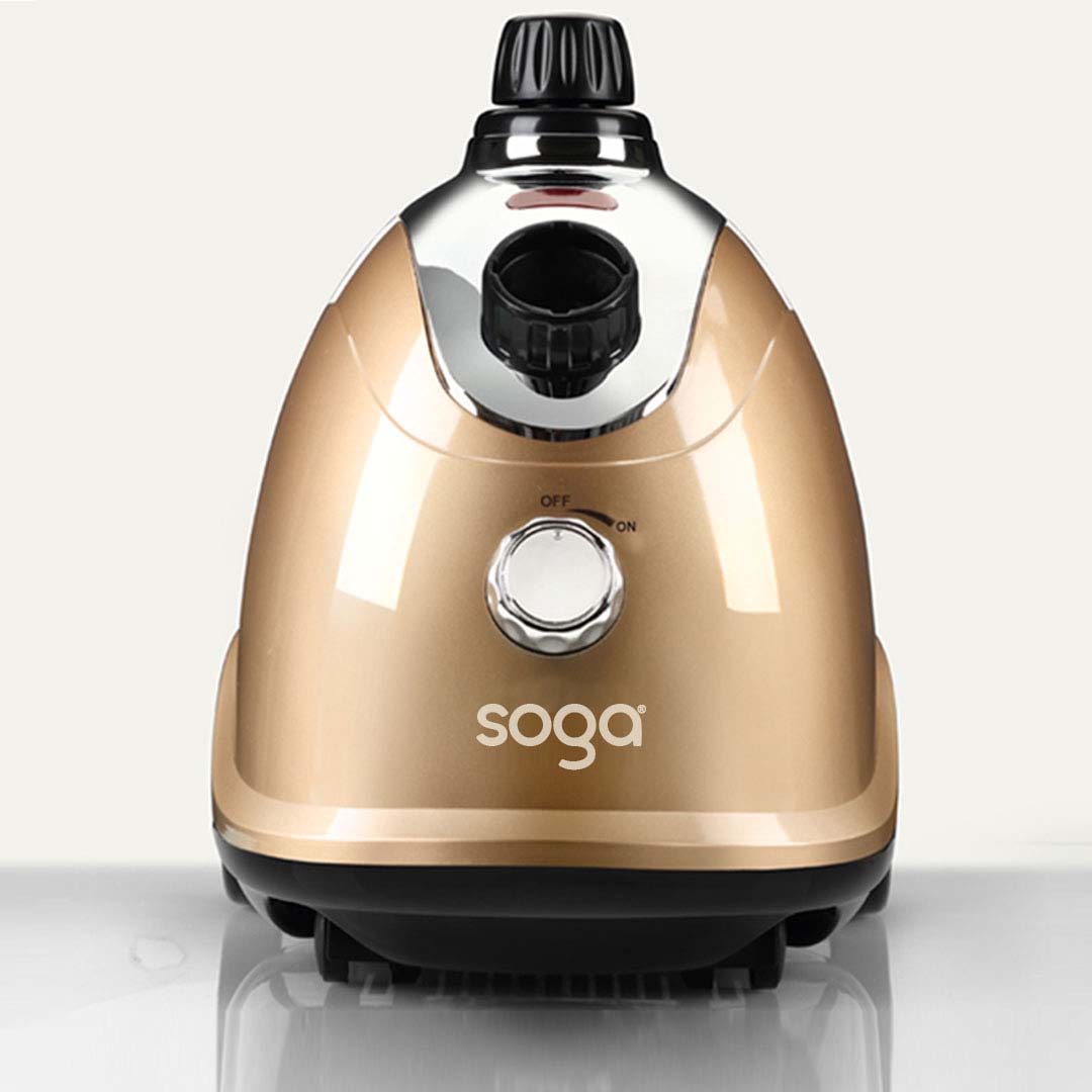 SOGA Garment Steamer Portable Cleaner Steam Iron Gold - Hospitality Connect