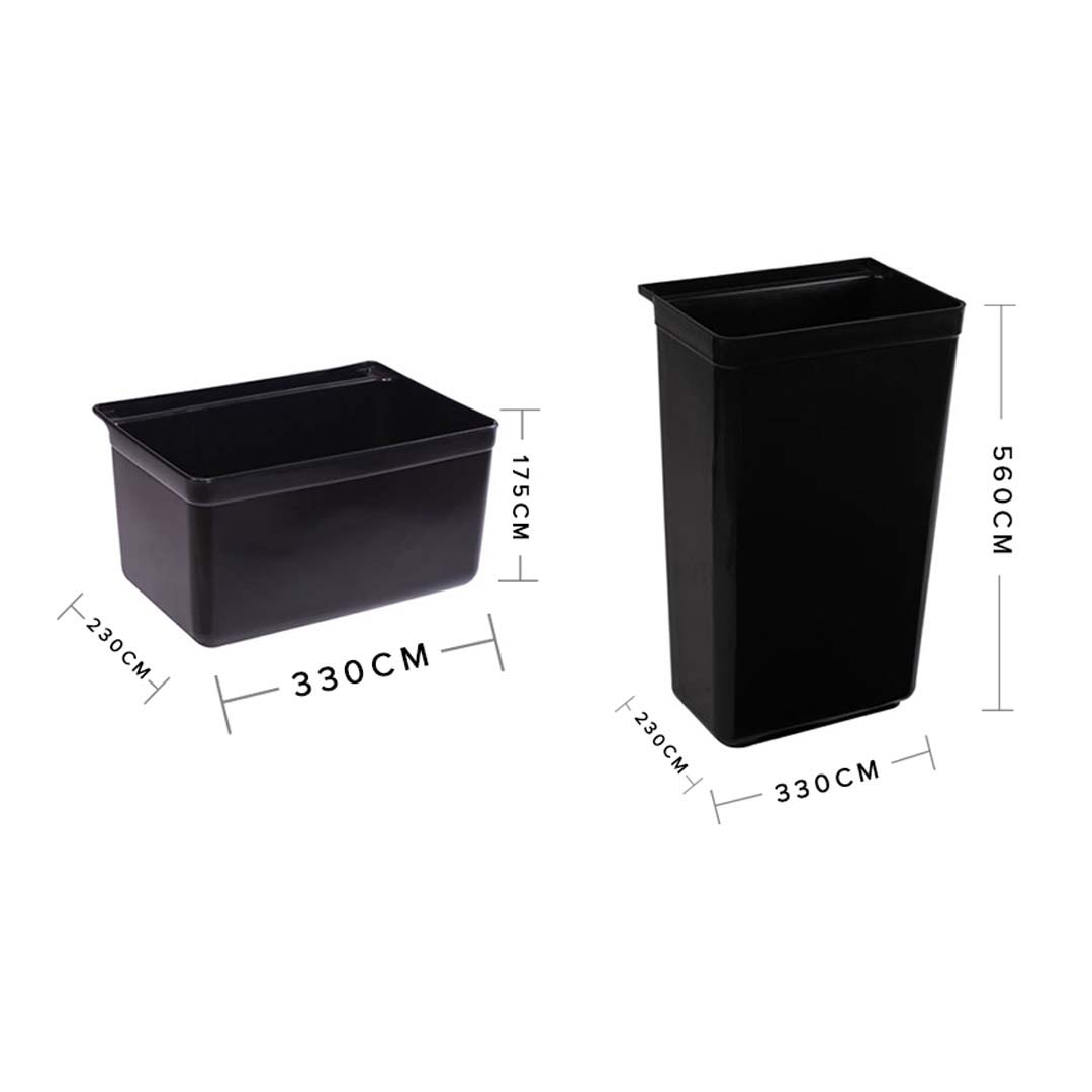 SOGA Large Food Trolley Utility Cart Waste Storage Bin - Hospitality Connect