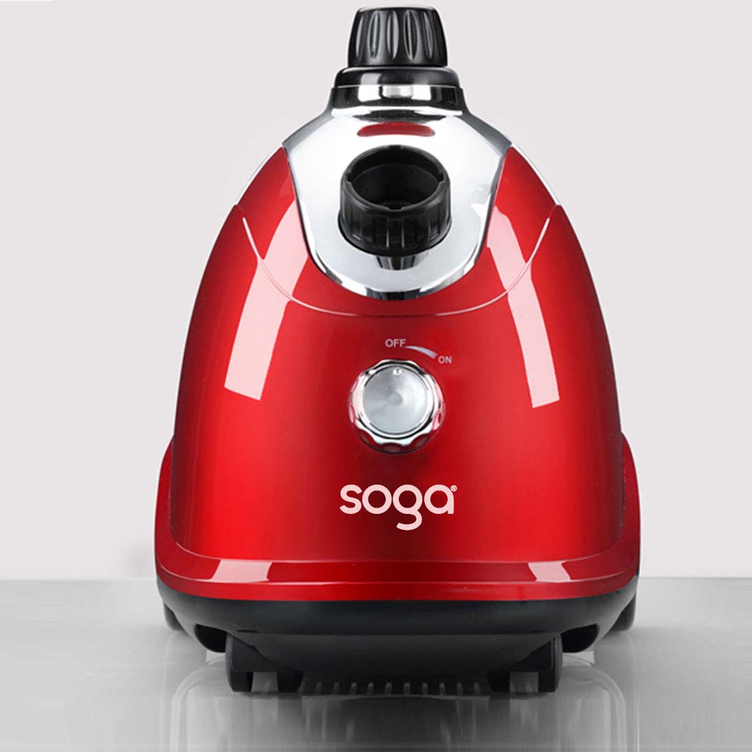 SOGA Garment Steamer Portable Cleaner Steam Iron Red - Hospitality Connect