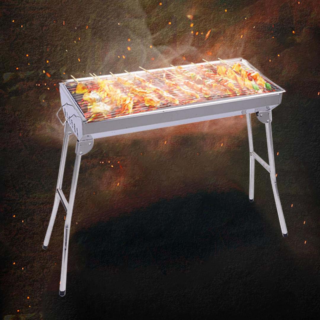 SOGA Skewers Grill Portable Stainless Steel Charcoal BBQ Outdoor 6-8 Persons - Hospitality Connect