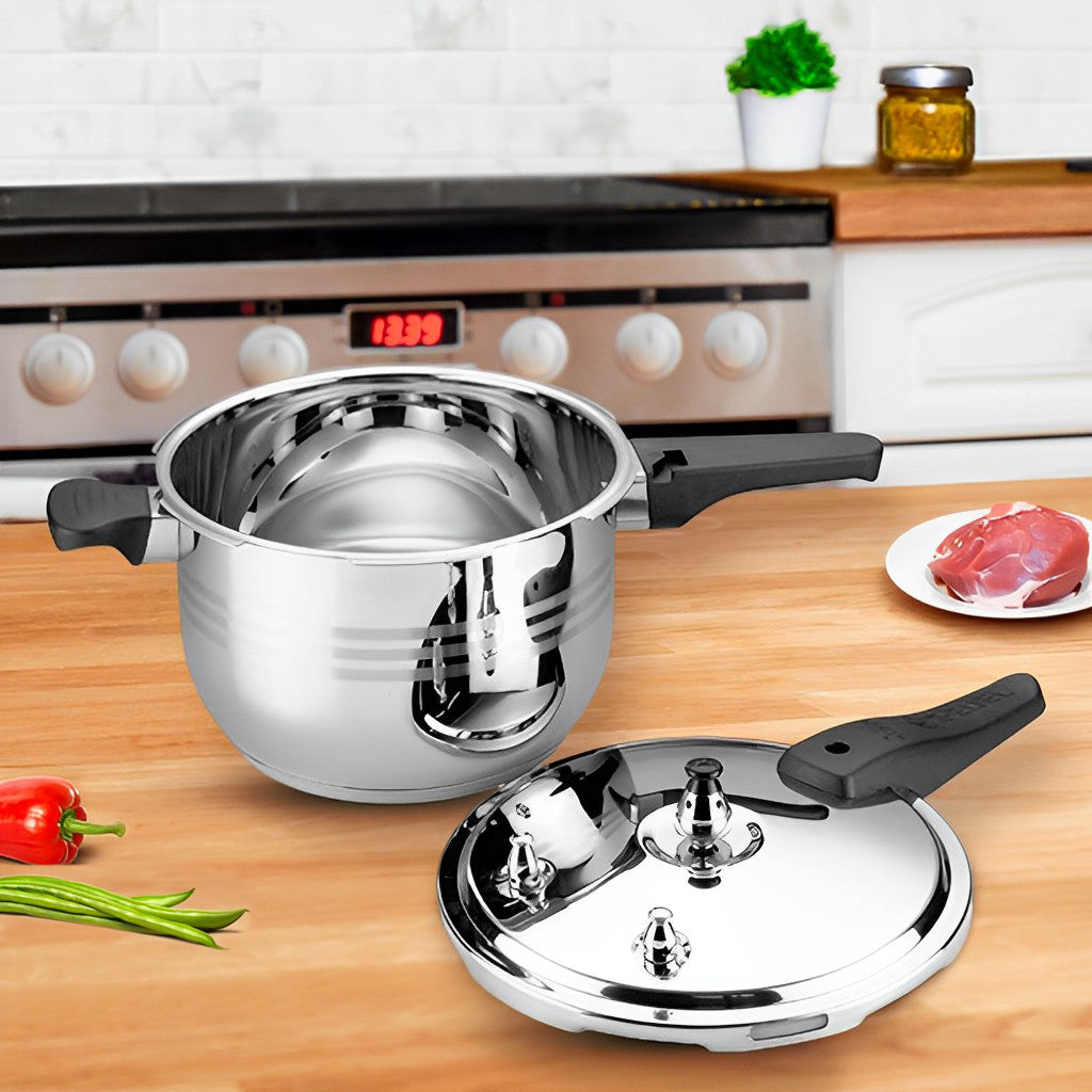 4L Commercial Grade Stainless Steel Pressure Cooker With Seal - Hospitality Connect