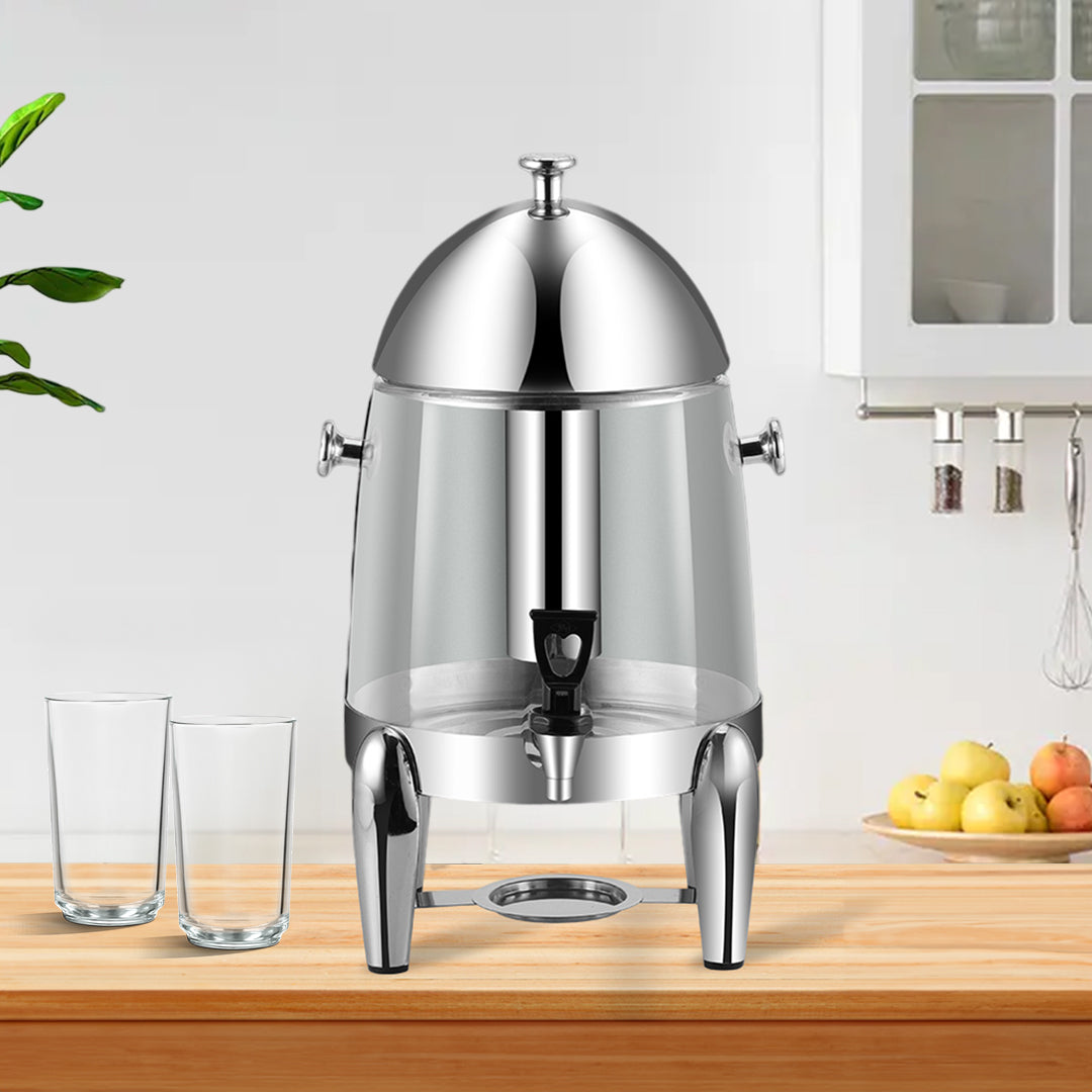 SOGA Stainless Steel 12L Beverage Dispenser Hot and Cold Juice Water Tea Chafer Urn Buffet Drink Container Jug - Hospitality Connect