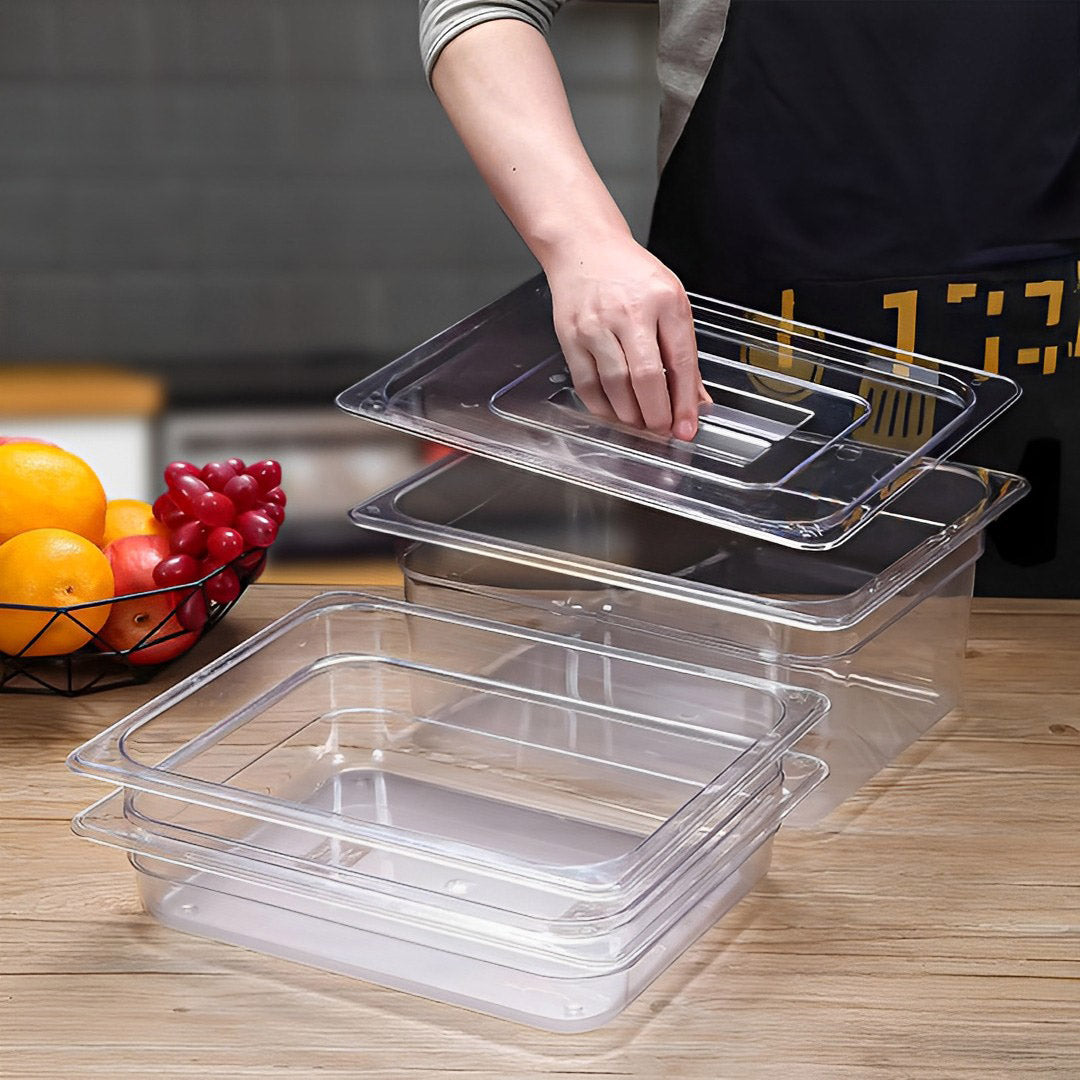 SOGA Clear Gastronorm 1/1 GN Lid Food Tray Top Cover - Hospitality Connect