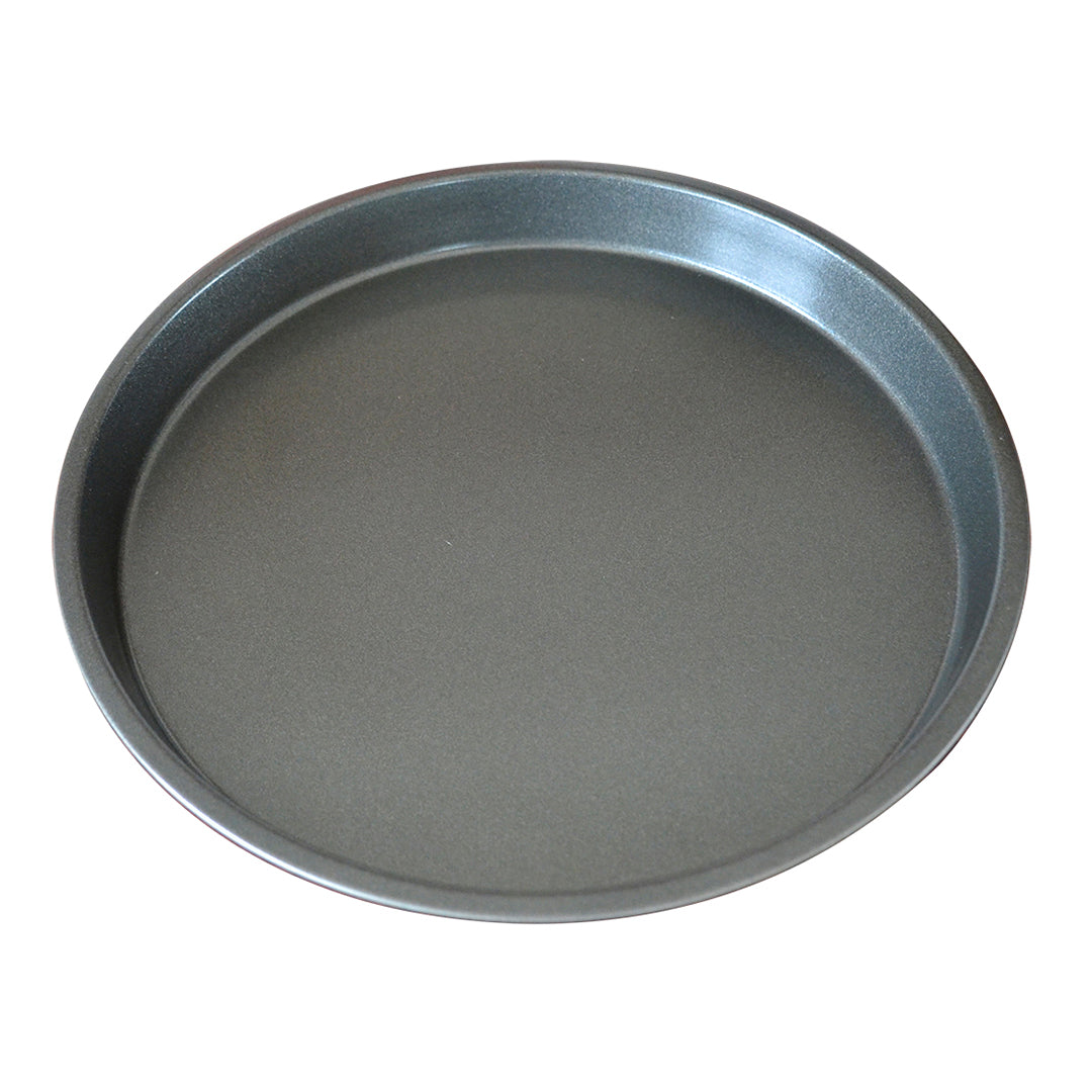 SOGA 8-inch Round Black Steel Non-stick Pizza Tray Oven Baking Plate Pan - Hospitality Connect