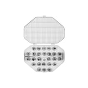 CHEF INOX DECORATING TUBE SET 26pc NICKLE PLATED