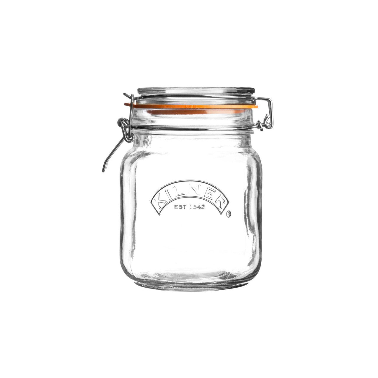 Kilner Square Clip Top Jar, 1 Litre - Hospitality Connect