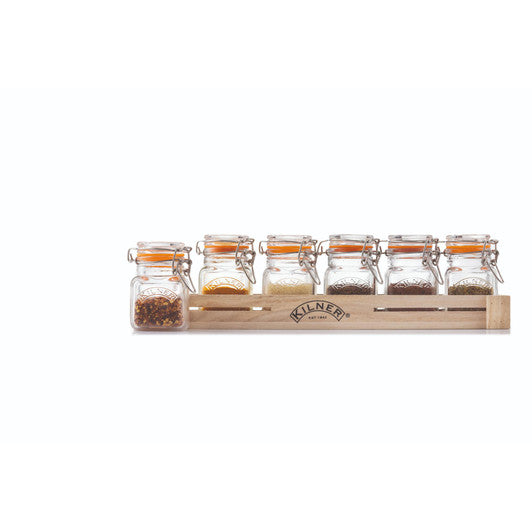 Kilner Spice Jar Set (7 Piece), 70ml - Hospitality Connect
