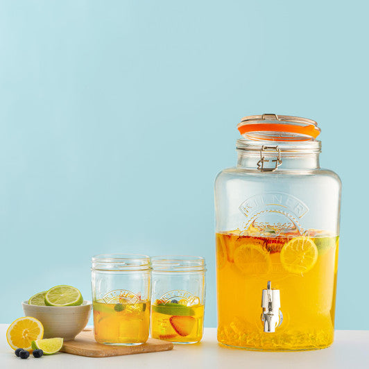 Kilner Round Storage Jar with Dispensing Tap, 5 Litre - Hospitality Connect
