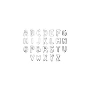 CHEF INOX CUTTER SET 26pc ALPHABET TIN 25mm - Hospitality Connect