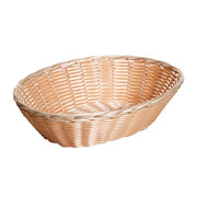 KH BASKET OVAL PLASTIC RATTEN 230mm Box of 12
