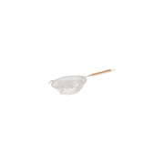 CHEF INOX STRAINER-FINE S/S MESH 160mm WOOD HDL