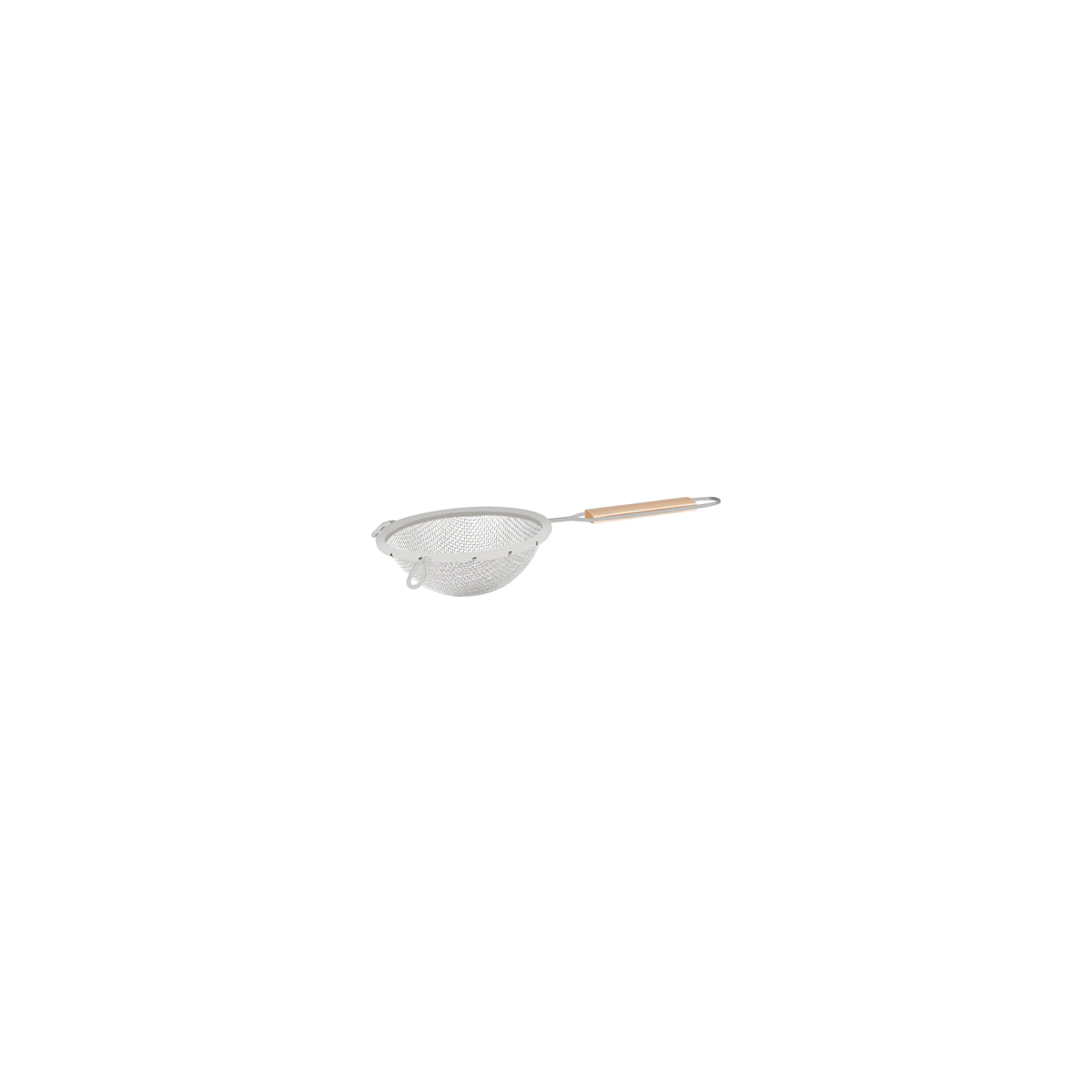 METALTEX STRAINER-MEDIUM TIN MESH 120mm WOOD HDL - Hospitality Connect