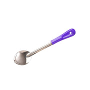 CHEF INOX BASTING SPOON SOLID S/S 100x70x330mm PURPLE HDL