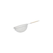 CHEF INOX STRAINER-DOUBLE S/S MESH 200mm WOOD HDL