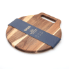 HAND KRAFT ACACIA ROUND SERVING BOARD 300 DIA X 10MM