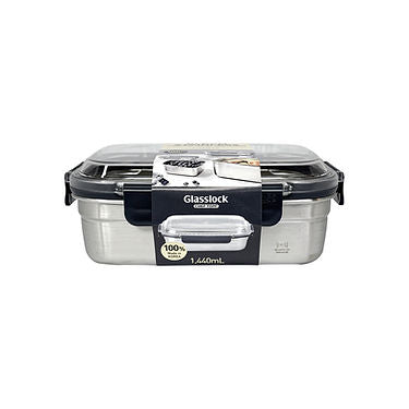 GLASSLOCK ChefTopf Stainless Airtight Food Storage 1440ml - Hospitality Connect