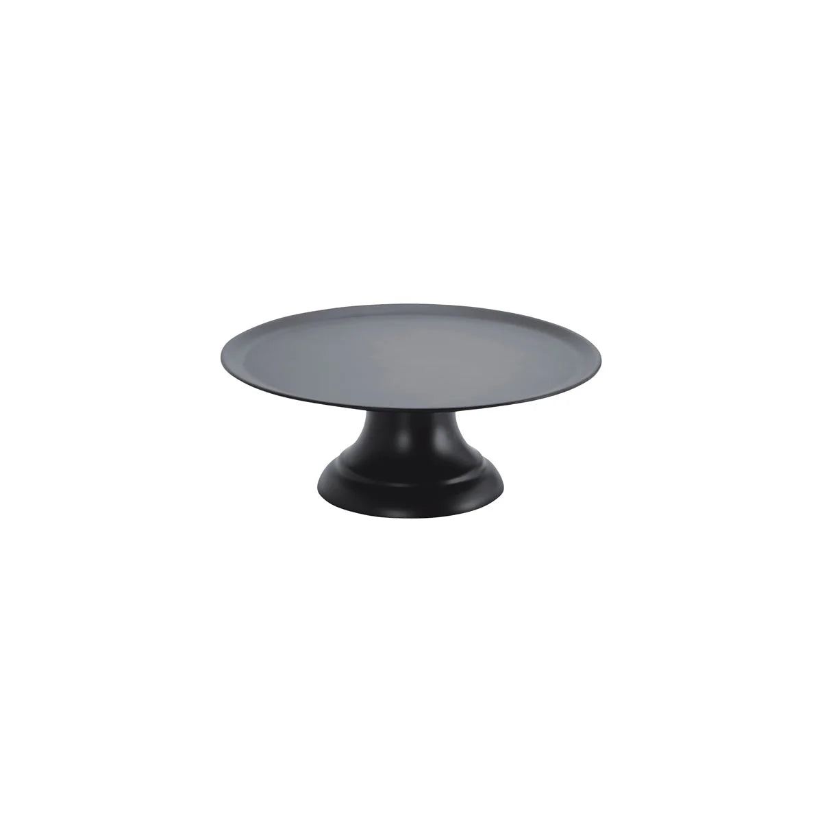 CHEF INOX CAKE PLATE POLYCARBONATE 342x22mm BLACK - Hospitality Connect