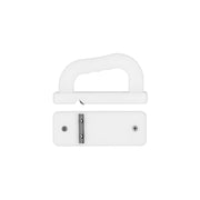 CHEF INOX BOARD SCRAPER PE 195x155x63mm WHITE