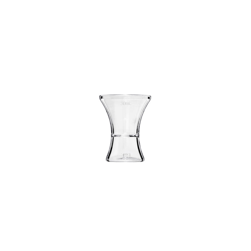 TRU-POUR TRIANGULAR JIGGER W&M 15/30ml POLY CLEAR /PACK
