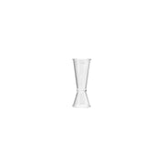 TRU-POUR JAPANESE JIGGER W&M 30/60ml POLY CLEAR /PACK