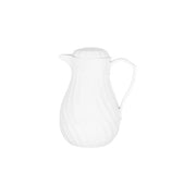 INSULATED JUG-1.2lt WHITE "CONNOISSERVE" - Hospitality Connect