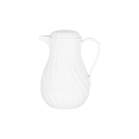 INSULATED JUG-2.0lt WHITE "CONNOISSERVE" - Hospitality Connect