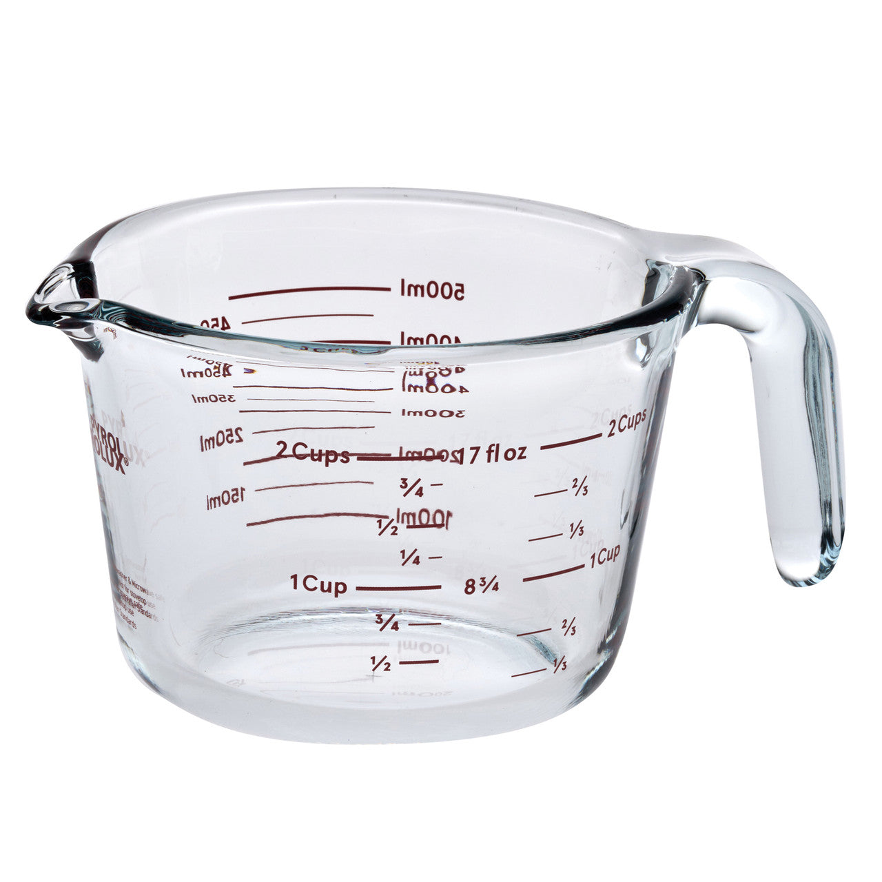 PYRPYROLUX Glass Measure Jug - 500ml/2 Cup - Hospitality Connect