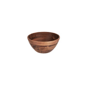 CHEF INOX SERVE OVAL SERVER w/LEGS ACACIA 710x150x80mm