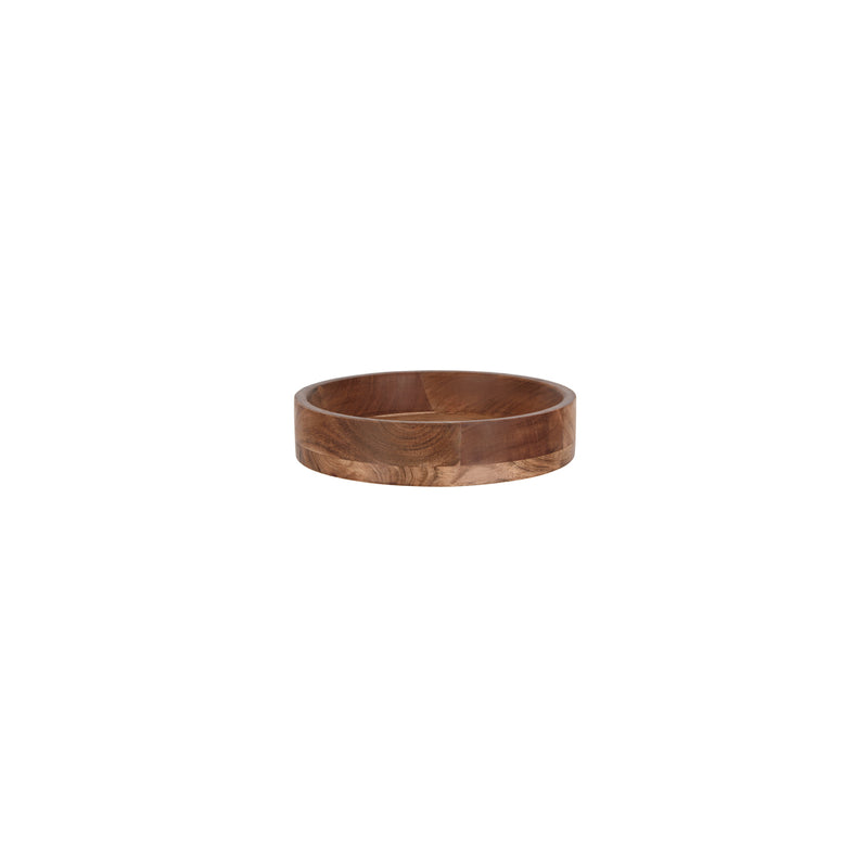CHEF INOX SERVE DIP ROUND BOWL ACACIA 100x25mm