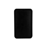 CHEF INOX SERVE RECT TRAY BLACK ACACIA 530x325x25mm