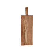 CHEF INOX SERVE PADDLE BOARD w/BLACK ACACIA 610x190x25mm