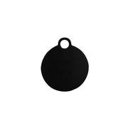 CHEF INOX SERVE RND BOARD BLK w/LOOP HDL ACACIA 405x355x25mm