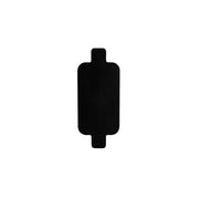 CHEF INOX SERVE PADDLE BOARD BLK w/2HDLS ACACIA 480x200x25mm