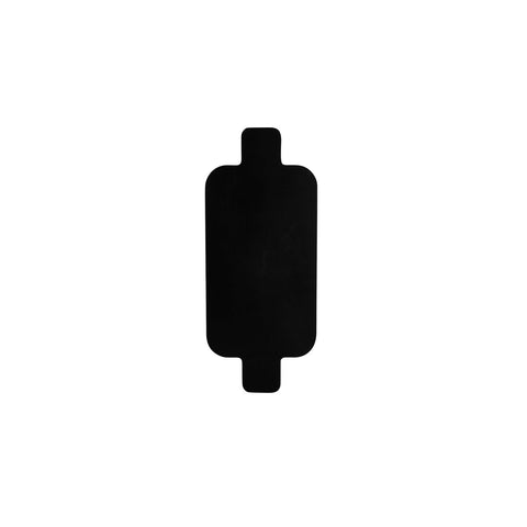 CHEF INOX SERVE PADDLE BOARD BLK w/2HDLS ACACIA 480x200x25mm
