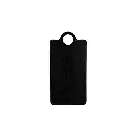 CHEF INOX SERVE BOARD w/LOOP HDL BLACK ACACIA 510x254x25mm