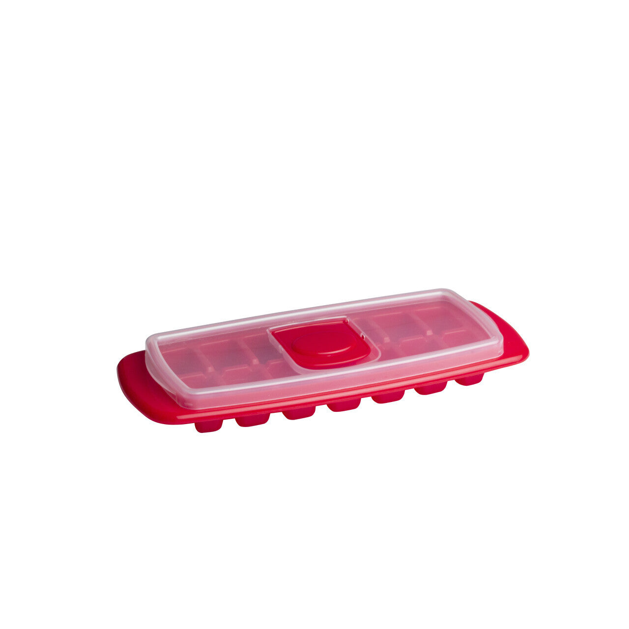 Cuisena Ice Cube Tray with Lid - Red
