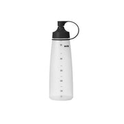 Chef Inox soft squeeze bottle with black cap, 550ml, made of durable plastic, designed for precise pouring and food service.