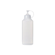 CHEF INOX SQUARE NARROW MOUTH SQUEEZE BOTTLE GRAD 800mlCLEAR - Hospitality Connect