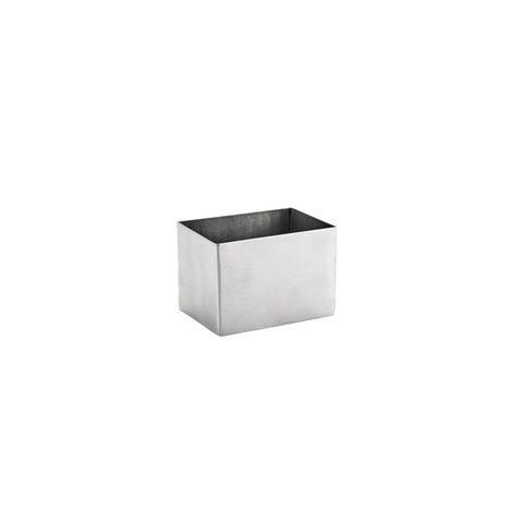 CHEF INOX SUGAR PACKET HOLDER SATIN S/S 90x65x63mm