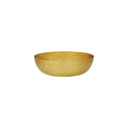 CHEF INOX ROUND SERVING/SEAFOOD BOWL HAMMERED 250mm BRASS