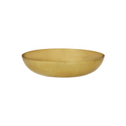 CHEF INOX ROUND SERVING/SEAFOOD BOWL HAMMERED 350mm BRASS