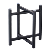 CHEF INOX SERVE RISER STAND BLACK 250x250x200mm