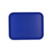 CHEF INOX PLASTIC TRAY POLYPROP 450x350x23mm BLUE Box of 12 - Hospitality Connect