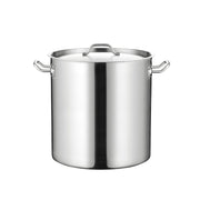 KitchenKnock Stock Pot - 03 - IH - S/S 304 - 36.6L 070584 - Hospitality Connect