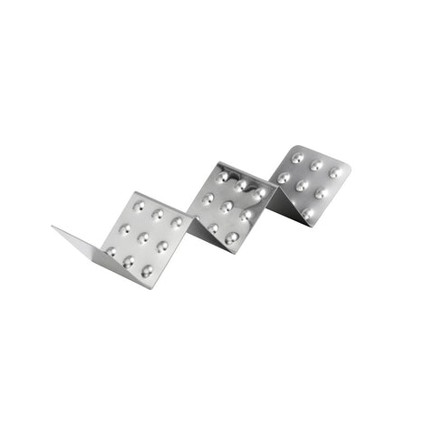 CHEF INOX 3-COMP FRIES/BUN/WRAP HOLDER S/S 305x80x58mm