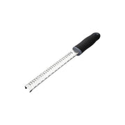 CHEF INOX LONG PLANE FINE GRATER w/BLK HDL 325mm